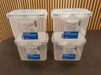 Lock&Lock Vershoudbakjes 1l (4 stuk), Maison & Meubles, Cuisine| Tupperware, Enlèvement ou Envoi, Comme neuf