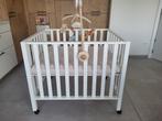 wit baby park, Kinderen en Baby's, Ophalen, Gebruikt, Rechthoekig, In hoogte verstelbaar