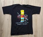 t-shirt Bart Simpson, Kleding | Heren, Ophalen of Verzenden, Gedragen, Zwart