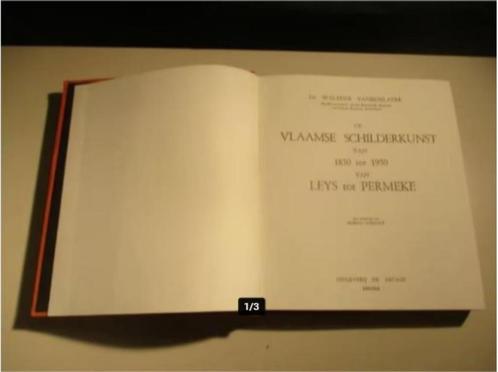 Prachtig Boek - De Vlaamse Schilderkunst van 1850 tot 1950, Boeken, Kunst en Cultuur | Beeldend, Zo goed als nieuw, Schilder- en Tekenkunst