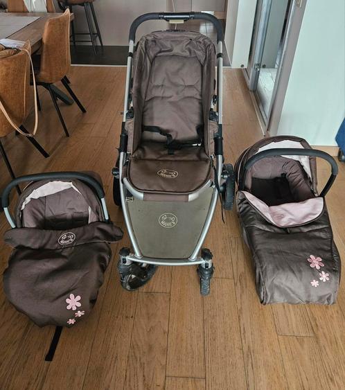 Kinderwagen 3 in1 Noukie's, Kinderen en Baby's, Kinderwagens en Combinaties, Gebruikt, Kinderwagen, Overige merken, Met reiswieg