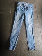 jeans broek dames Zara women maat 28 elastisch, Zara, Gedragen, Blauw, W28 - W29 (confectie 36)