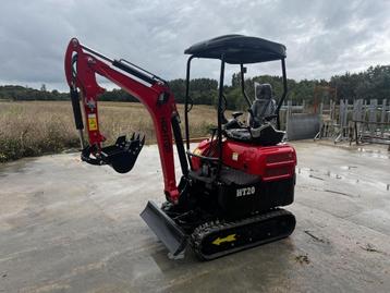 Mini Excavator HT20, 2 Ton digging force beschikbaar voor biedingen