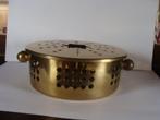 Ancien chauffe-plat en cuivre, vintage, Ophalen of Verzenden, Koper