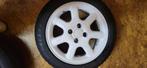 BBS Bugatti stijl 15 inch velgen – 4x100 – goede banden, Ophalen, Gebruikt, 15 inch, Banden en Velgen