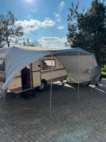 Kip caravan -750kg, Caravans en Kamperen, Standaardzit, Kip, Tot en met 2, Luifel