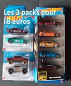 Hot Wheels 3 packs voitures, Enlèvement, Comme neuf, Voiture, Hot Wheels