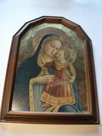 Mooie houten kader - afbeelding Maria met kind, Ophalen