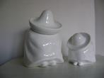 vintage set koekjespot en spaarpot Mexicaans, Ophalen of Verzenden
