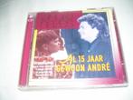 2 CD S - ANDRE HAZES - 15 JAAR GEWOON ANDRE, Ophalen of Verzenden, Zo goed als nieuw, Levenslied of Smartlap