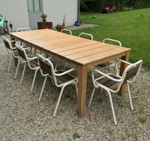 Tuinstoelen / Terrasstoelen (10stuks), Tuin en Terras, Tuinstoelen, Zo goed als nieuw, Aluminium, Ophalen