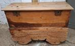 Zeer authentieke opbergkist, Antiek en Kunst, Curiosa en Brocante, Ophalen