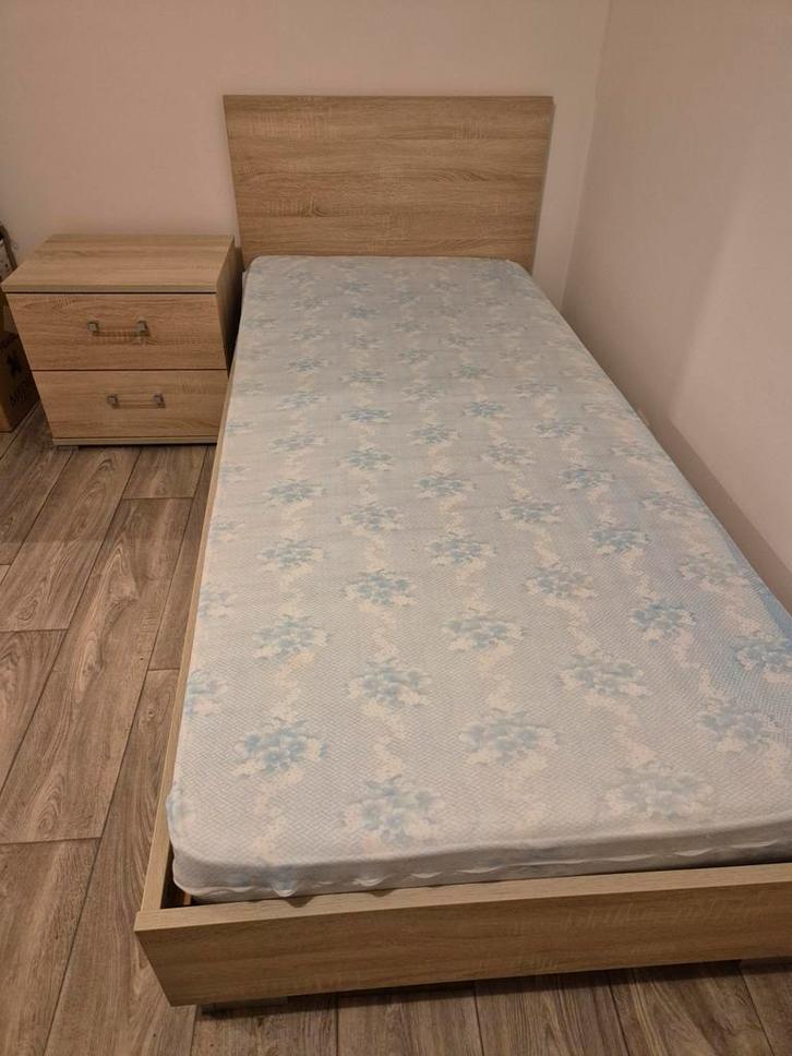 Complete 1-persoons slaapkamer set, Huis en Inrichting, Slaapkamer | Complete slaapkamers, Zo goed als nieuw, Eenpersoons, Ophalen