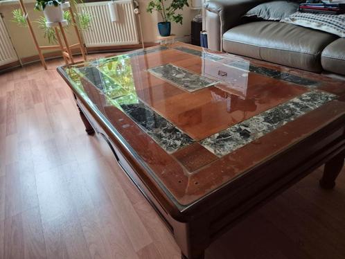 SALON TAFELS IN KERSELAAR HOUT, Huis en Inrichting, Tafels | Salontafels, Zo goed als nieuw, Ophalen