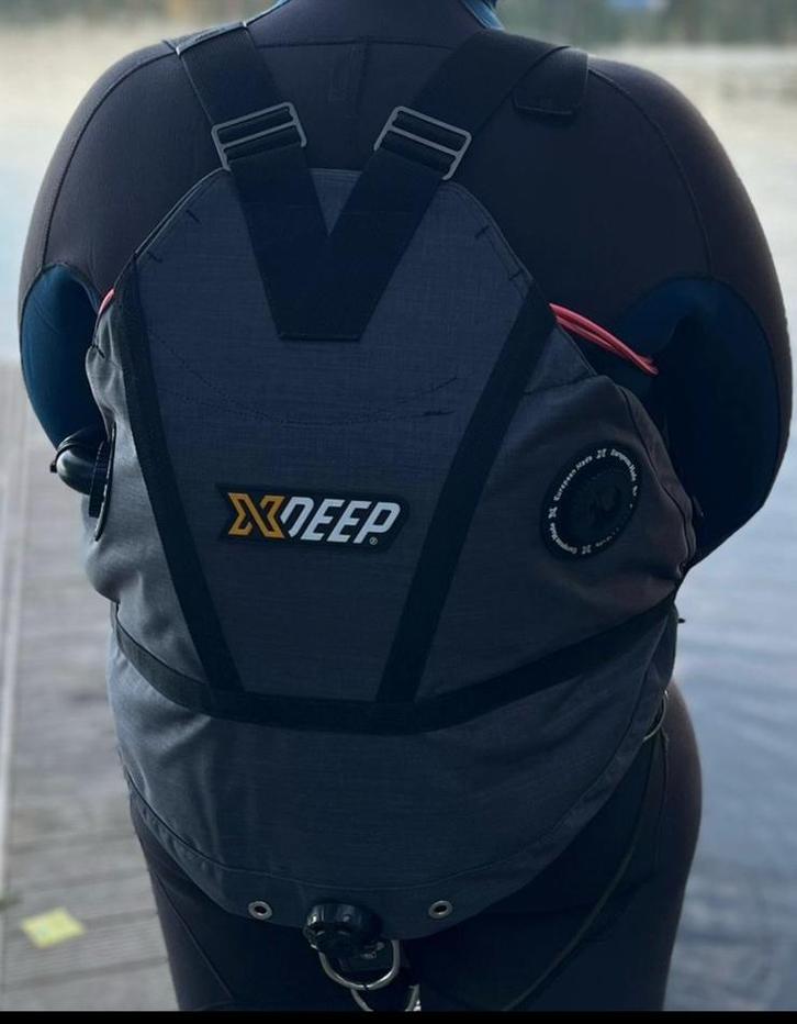 XDeep Stealth Tec 2.0 + loodpockets + buckles + padding, Watersport en Boten, Duiken, Gebruikt, Trimvest of Wing, Ophalen