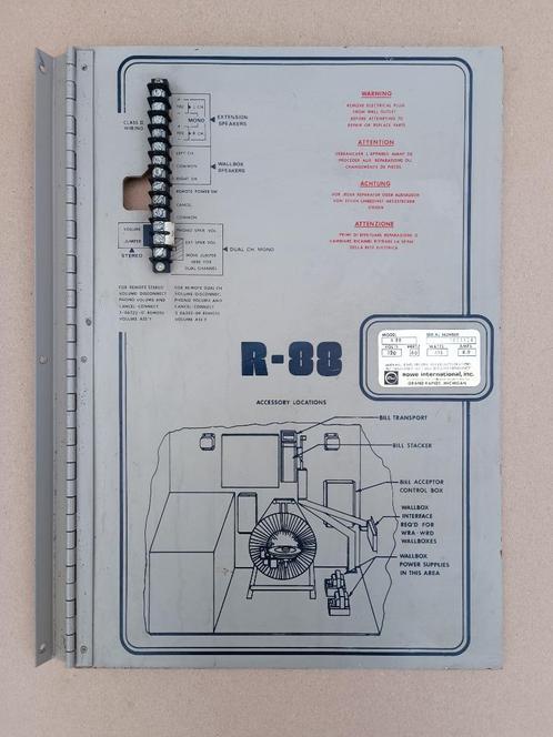 Versterker Deur/ Binnenkant Rowe-AMi R88 (1984) jukebox, Collections, Machines | Jukebox, Ami, Enlèvement ou Envoi
