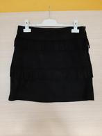 Zwart rokje met franjes maat 38, Kleding | Dames, Maat 38/40 (M), Zwart, Object, Nieuw