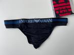 String Emporio Armani XL pour homme, Noir, Slip, Envoi, Emporio Armani