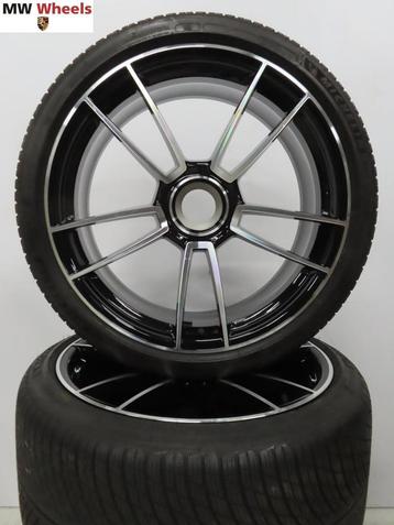 Originele Porsche 911 992 Turbo 21 inch velgen winterbanden beschikbaar voor biedingen