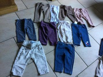 BROEK & 74"DISNEY"KIABI"TEX BABY"SOLITAIRE"TQF” beschikbaar voor biedingen