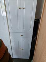 Badkamerkasten 4 stuks, Huis en Inrichting, Badkamer | Badkamermeubels, Ophalen, (Half)hoge kast, 50 tot 100 cm, Zo goed als nieuw