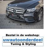 Maxton Design Mercedes E43 AMG Spoiler Lip Splitter, Auto-onderdelen, Nieuw, Ophalen of Verzenden