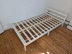 Twijfelaar Bed, Ophalen, Gebruikt, Wit, Twijfelaar