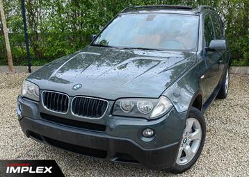BMW X3 - 2.0 Diesel - 2007 - Leder - Manueel - Open dak