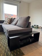 Zwart TV-meubel – vidaXL, Ophalen, Gebruikt, Minder dan 25 cm, Minder dan 100 cm