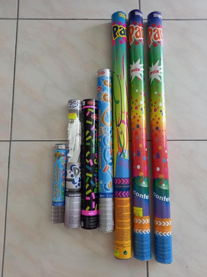 Canons à confettis CARNIVAL, Hobby & Loisirs créatifs, Articles de fête, Neuf, Article de fête, Enlèvement ou Envoi