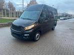 IVECO DAILY 3.0HPI AUTOMAAT L2H2 11/2015 180000KM AC KEURING, Auto's, Euro 6, Iveco, Zwart, Diesel