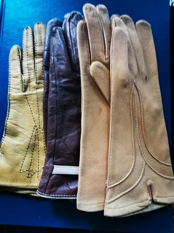 50's en 60's retro gekleede dames handschoenen, Verzamelen, Retro, Witgoed, Ophalen of Verzenden