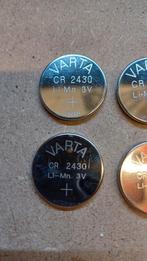 4 x Varta CR2430 celknop batterijen 3 volt nieuw, Nieuw, Ophalen of Verzenden