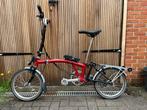 Brompton H6RSP vouwfiets, Fietsen en Brommers, Fietsen | Vouwfietsen, Ophalen, Brompton, Versnellingen, Zo goed als nieuw