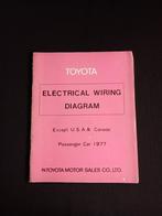 Werkplaatsboek Toyota elektrische schema's 1977, Ophalen of Verzenden