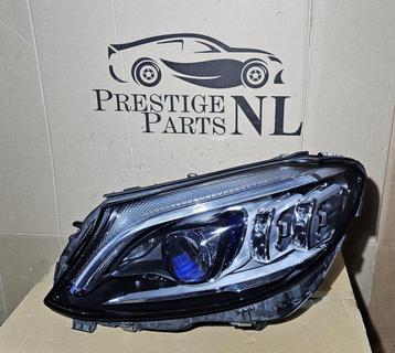 Koplamp Mercedes W205 Facelift Multibeam Links A2059068505KZ disponible aux enchères