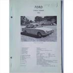Ford Consul Corsair Vraagbaak losbladig 1964 #2 Nederlands, Boeken, Gelezen, Ophalen of Verzenden, Ford