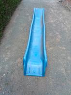 Glijbaan - blauw - 3m lang - bouwhoogte 1,5m, Kinderen en Baby's, Speelgoed | Buiten | Speeltoestellen, Ophalen, Gebruikt, Glijbaan