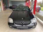 Mercedes SLK 200 KOMPRESSOR SPORTLINE KLAAR VOOR REGISTRATIE, Auto's, Zwart, Cabriolet, Zwart, Handgeschakeld
