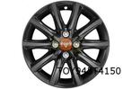 Toyota Aygo velg Aluminium 15'' 10-spaaks hoogglans zwart Or, Auto-onderdelen, 15 inch, Nieuw, Ophalen of Verzenden, Band(en)