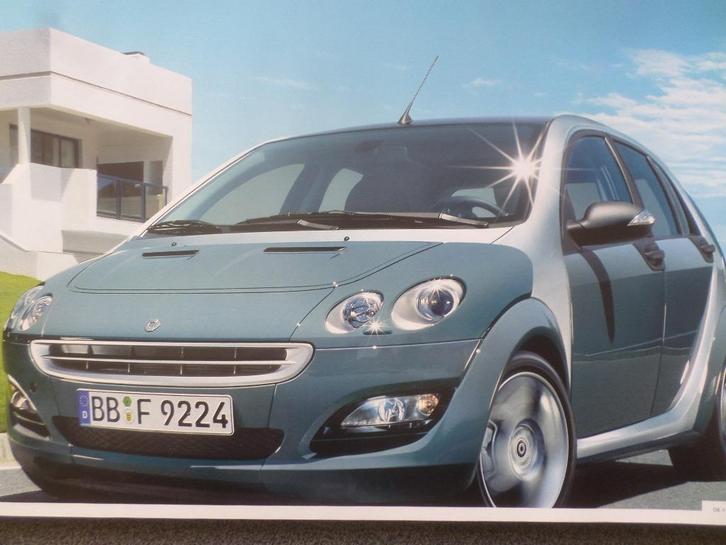 Brochure Smart Forfour, Livres, Autos | Brochures & Magazines, Enlèvement ou Envoi