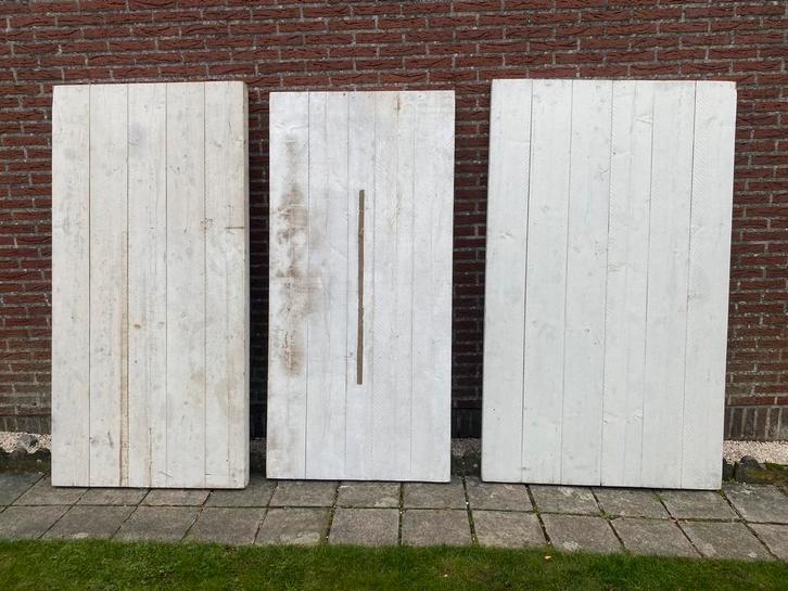 Steigerhout Tafelbladen, Doe-het-zelf en Bouw, Hout en Planken, Zo goed als nieuw, Steigerhout, Ophalen