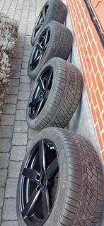 18’’ Continental banden met zwarte sportieve velgen BMW, Auto-onderdelen, Banden en Velgen, Ophalen, 18 inch, Winterbanden, Band(en)
