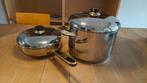 Hoffman grote kookpot en pan, Ophalen, Gebruikt, Inox