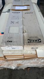 Gratis ! Witte laminaat vloer +- 40m2, Huis en Inrichting, Stoffering | Vloerbedekking, Ophalen, Gebruikt, Wit, 25 tot 50 m²