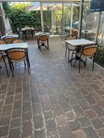 Stoelen en tafels, Tuin en Terras, Tegels en Klinkers, Ophalen, Gebruikt