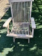 Tuin stoel hard hout, Tuin en Terras, Tuinstoelen, Ophalen, Zo goed als nieuw, Teakhout, Inklapbaar