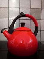 Le Creuset 1,5 liter rode waterkoker, 1 tot 2 liter, Ophalen, Gebruikt, Draadloos