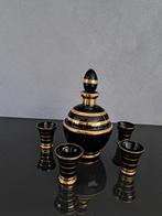 Glazen karaf en glaasjes, Booms glas, Antiek en Kunst, Ophalen