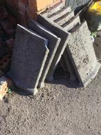 8 dakranden beton afmetingen: L52cm   Breedte: 37cm = kopstu, Doe-het-zelf en Bouw, Dakpannen en Dakbedekking, Gebruikt, Ophalen of Verzenden